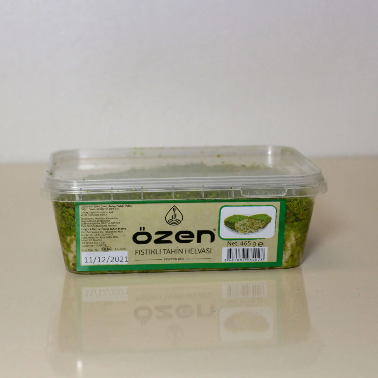 Özen Fıstıklı Tahin Helvası 465 Gr - Görsel 1
