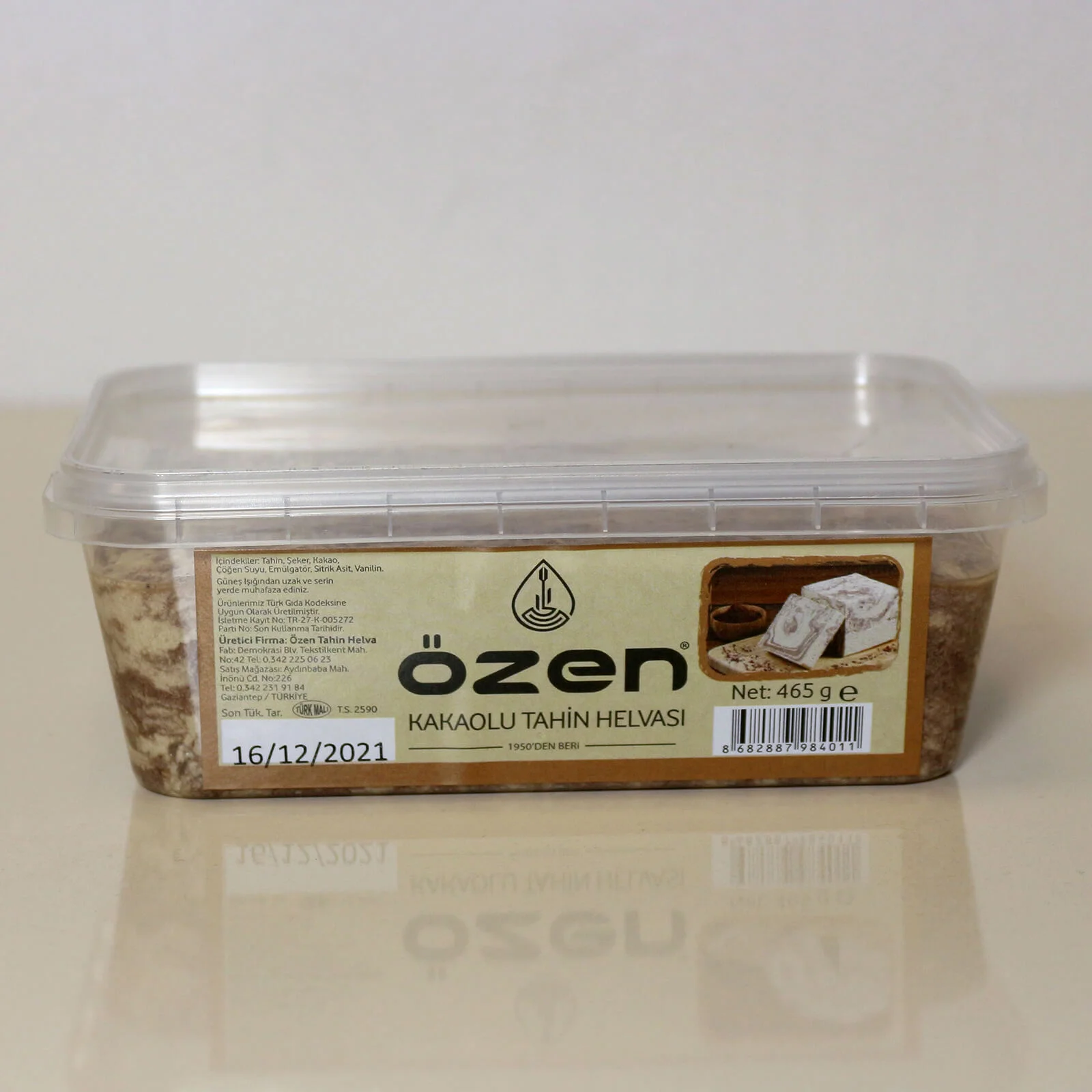 Özen Kakaolu Tahin Helvası 465 Gr - Görsel 1
