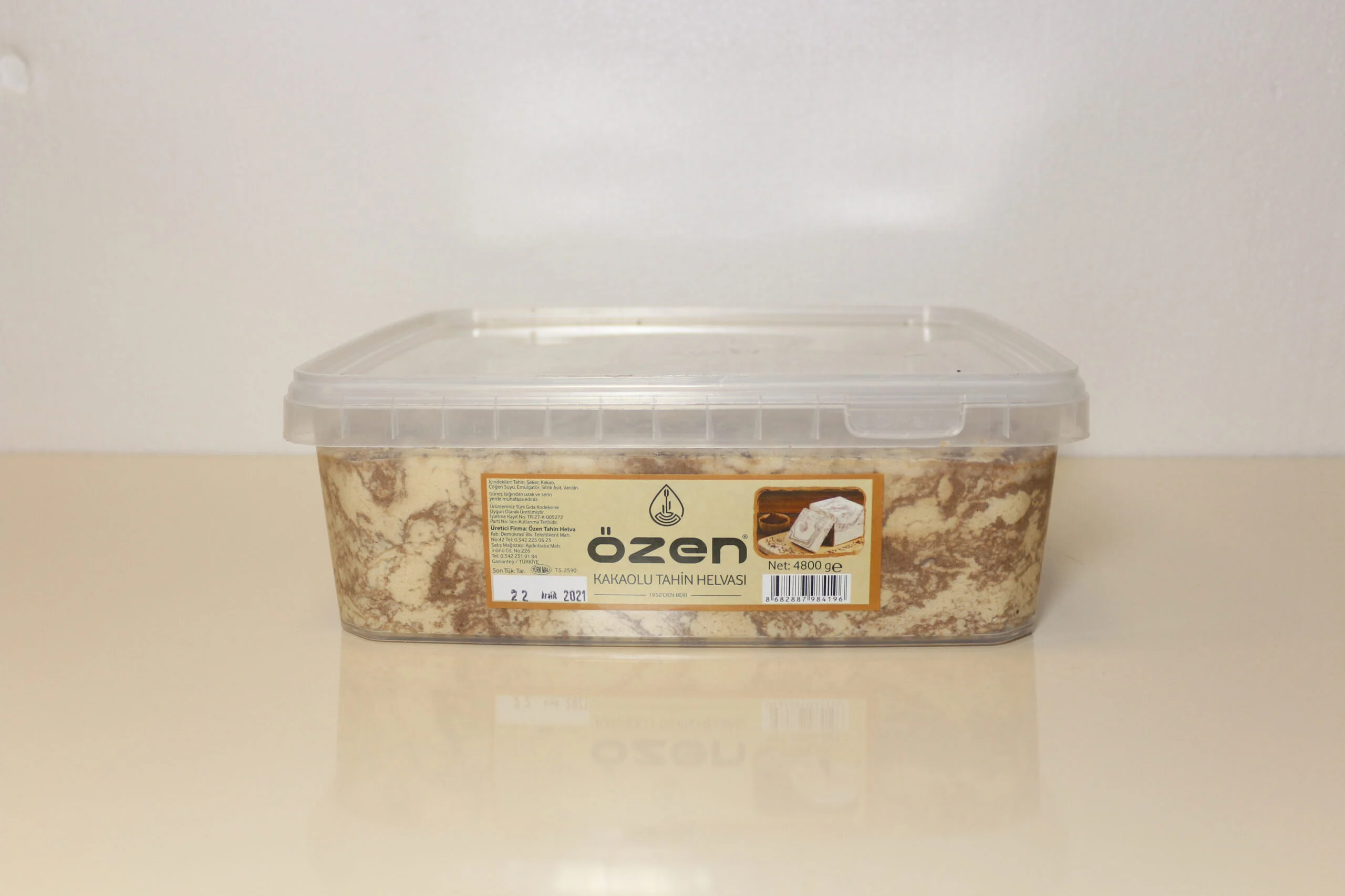 kakaolu5kg Özen Kakaolu Tahin Helvası 4800 Gr - Görsel 1