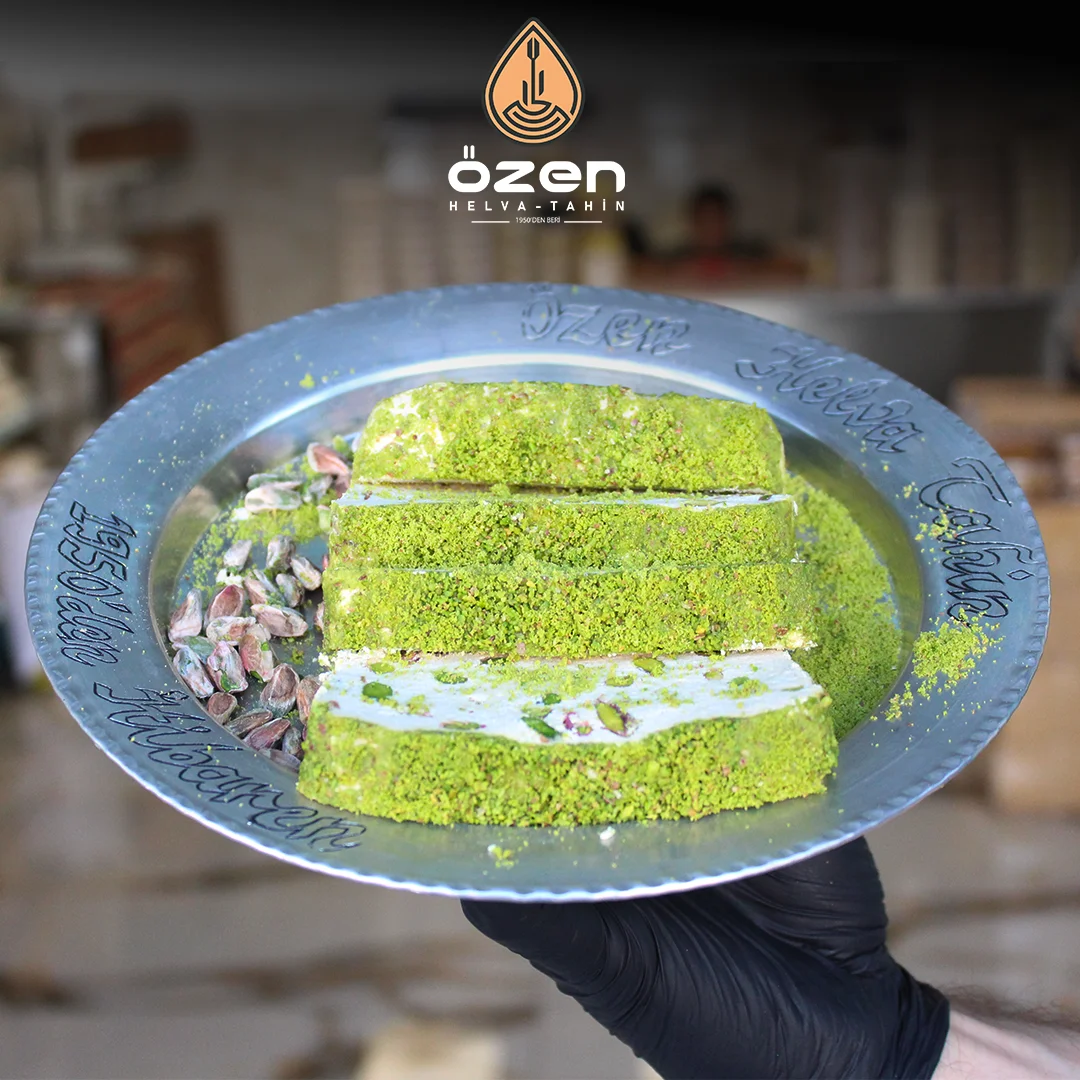 Özen Nostalji Kutu Fıstıklı Tahin Helvası 840 Gr - Görsel 9