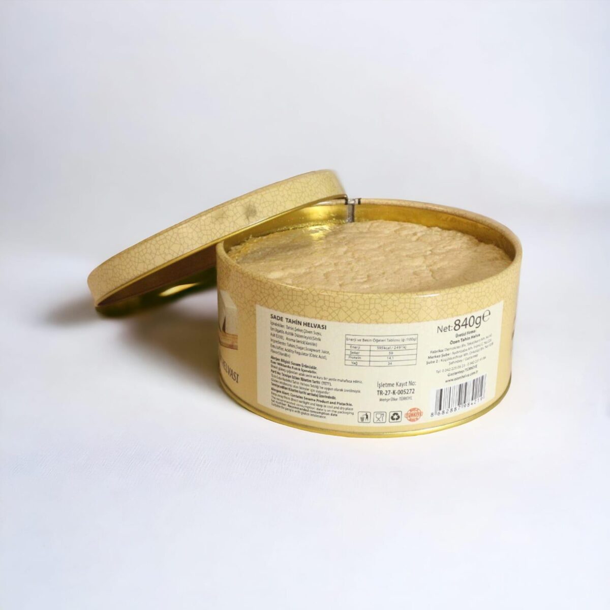 Özen Nostalji Kutu Sade Tahin Helvası 840 Gr - Görsel 3